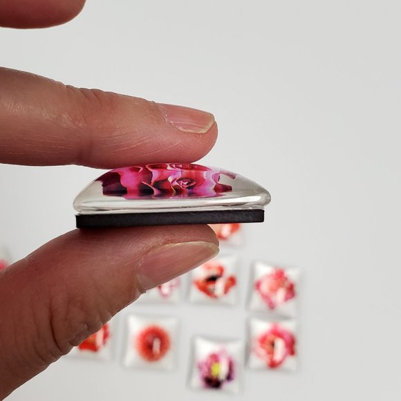 15 pieces Refrigerator Magnet Decorative Square Magnet - Picture 8 of 12